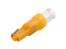 LED car lamp T5-1pc-concave LED yellow 12V LEDUA