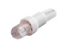 LED car lamp T5-1pc-round LED white 12V LEDUA