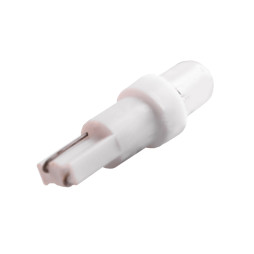 LED car lamp T5-1pc-round LED white 12V LEDUA