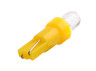 LED car lamp T5-1pc-round LED yellow 12V LEDUA
