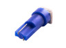 LED car lamp T5-5050-1smd blue 12V LEDUA
