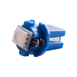 LED car lamp T5-B8.3-1smd-5050 LED blue 12V LEDUA