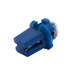 LED car lamp T5-B8.3-1smd-5050 LED blue 12V LEDUA