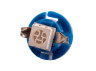 LED car lamp T5-B8.4-1smd-5050 LED blue 12V LEDUA