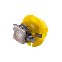 LED car lamp T5-B8.4-1smd-5050 LED yellow 12V LEDUA