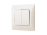 Two-button switch cream VIDEX BINERA
