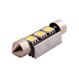 LED car lamp S85-39mm-3smd 5050 white 12V LEDUA
