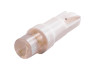 LED car lamp T5-1pc-concave LED white 12V LEDUA