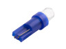 LED car lamp T5-1pc-concave LED blue 12V LEDUA