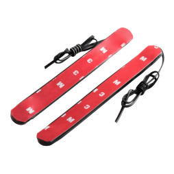 Flexible daytime running lights HDX-LM10 12V white LEDUA