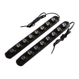 Flexible daytime running lights HDX-LM10 12V white LEDUA