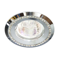 Built-in luminaire Feron DL103-C under the lamp transparent chrome