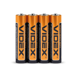 Salt battery R03P/AAA 4pcs SHRINK Videx