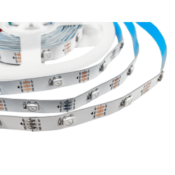 LED strip 5050-30led-10mm-5V 7.2W/m IP20 WS2812 double board RGB SMART 2 years warranty LEDUA