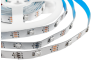 LED strip 5050-30led-10mm-5V 7.2W/m IP20 WS2812 double board RGB SMART 2 years warranty LEDUA