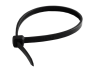 Cable tie locking black 3.5*300mm. (100pcs)