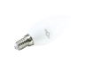 LED lamp C37 7W E14 3000K 175-260V matte VT-569 Biom