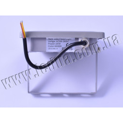 LED spotlight 50W 220V slim, white