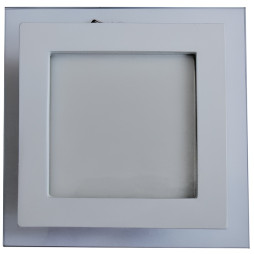 LED panel Lemanso 6W 240LM 4500K 85-265V square / LM1033 + glass Montana