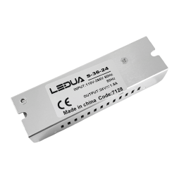 Power supply 36W IP20 24V 2 years warranty LEDUA