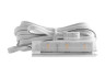 Clip LED plastic for lighting glass shelves 6 cm 12V/DC 0.72w warm white light, white wire LEDUA