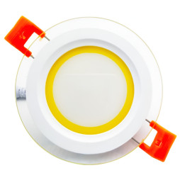 LED panel Radiance Lemanso 6W 450Lm 4500K + yellow 85-265V/LM1036 circle + glass