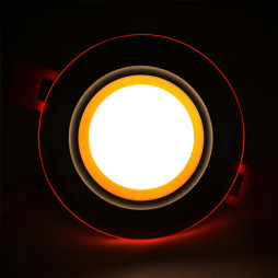 LED panel Radiance Lemanso 6W 450Lm 4500K + orange 85-265V / LM1036 circle + glass