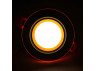 LED panel Radiance Lemanso 6W 450Lm 4500K + orange 85-265V / LM1036 circle + glass