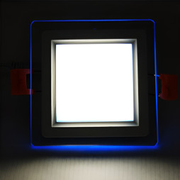 LED panel Radiance Lemanso 6W 450Lm 4500K + blue 85-265V/LM1038 square + glass