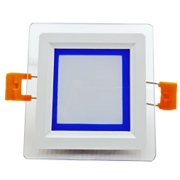 LED panel Radiance Lemanso 6W 450Lm 4500K + blue 85-265V/LM1038 square + glass