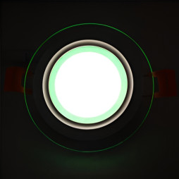 LED panel Radiance Lemanso 9W 720Lm 4500K + orange 85-265V / LM1037 circle + glass