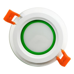 LED panel Radiance Lemanso 9W 720Lm 4500K + orange 85-265V / LM1037 circle + glass