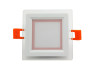 LED panel Radiance Lemanso 9W 720Lm 4500K + pink 85-265V/LM1039 square + glass