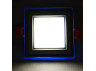 LED panel Radiance Lemanso 9W 720Lm 4500K + blue 85-265V/LM1039 square + glass