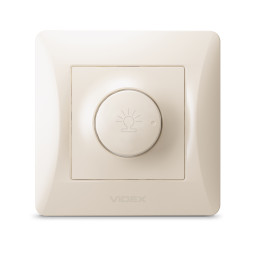 Dimmer 600W, cream VIDEX BINERA