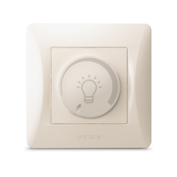 LED dimmer 200W, cream VIDEX BINERA