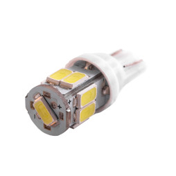 LED car lamp T10-5630-9smd white 12V LEDUA