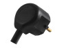 Europlug brass with grounding 16A black