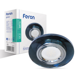 Built-in luminaire Feron 8050-2 under the lamp gray silver