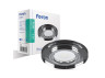 Built-in luminaire Feron 8060-2 under the lamp gray silver