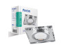 Built-in luminaire Feron 8150-2 under the lamp silver