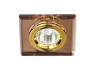 Built-in lamp Feron 8170-2 under the lamp brown gold