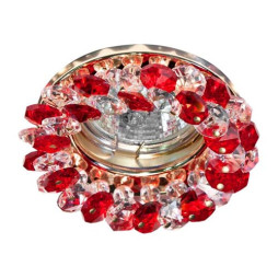 Built-in lamp Feron CD4141 under the lamp red gold