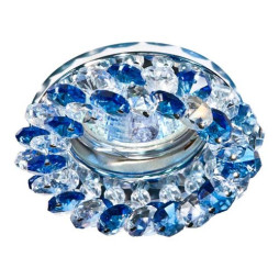 Built-in luminaire Feron CD4141 under the lamp blue chrome