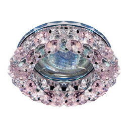 Built-in luminaire Feron CD4141 under the lamp lilac chrome