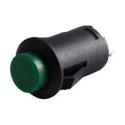 Round button green OFF-(ON)/DS-227K LEDUA