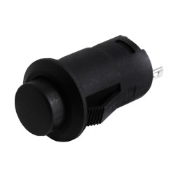 Round button black OFF-(ON)/DS-227K LEDUA