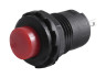 Button round red with latch ON-OFF/DS-228 LEDUA