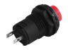 Button round red with latch ON-OFF/DS-228 LEDUA