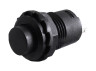 Round black button with latch ON-OFF/DS-228 LEDUA
